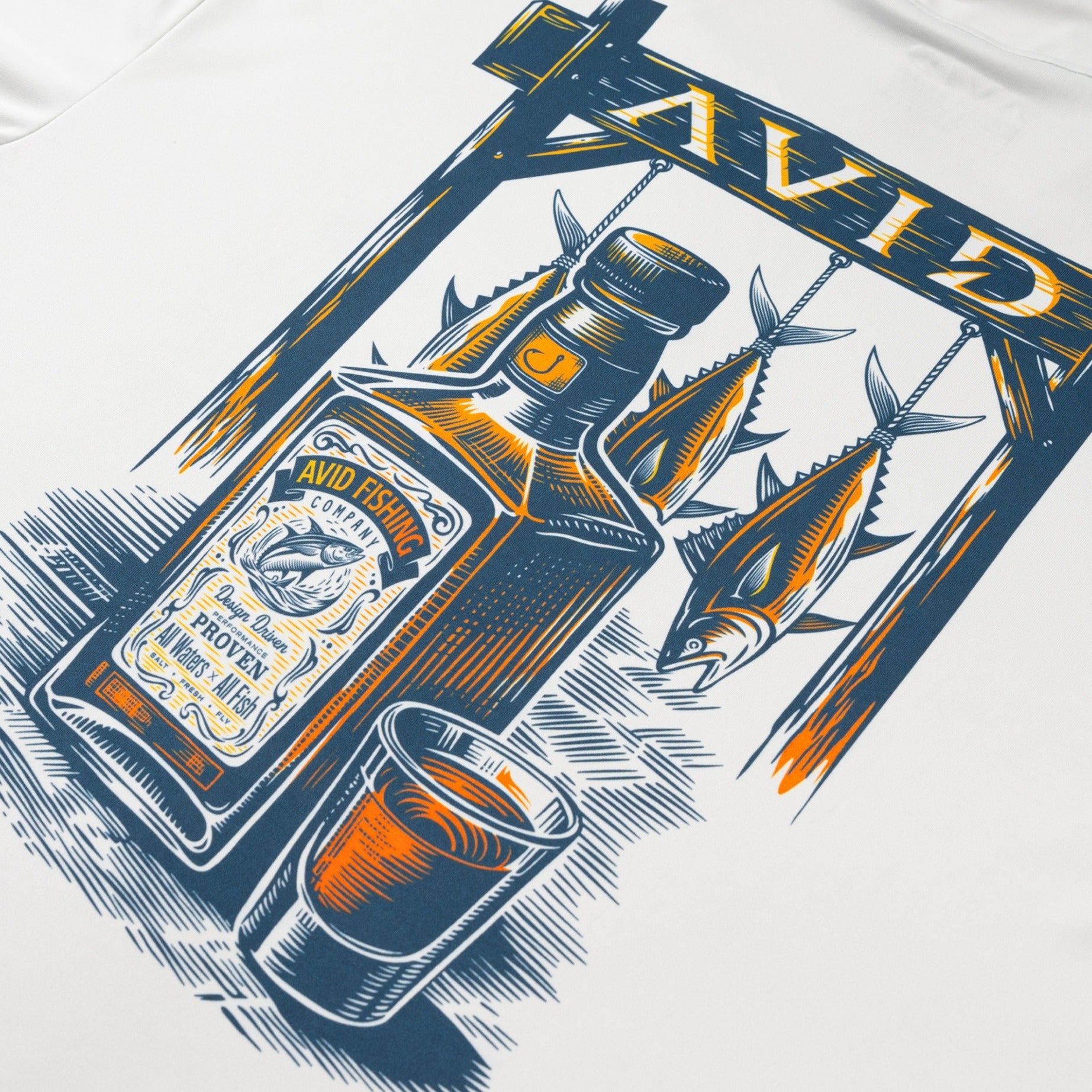 AVIDry Hoodie Whiskey Tuna