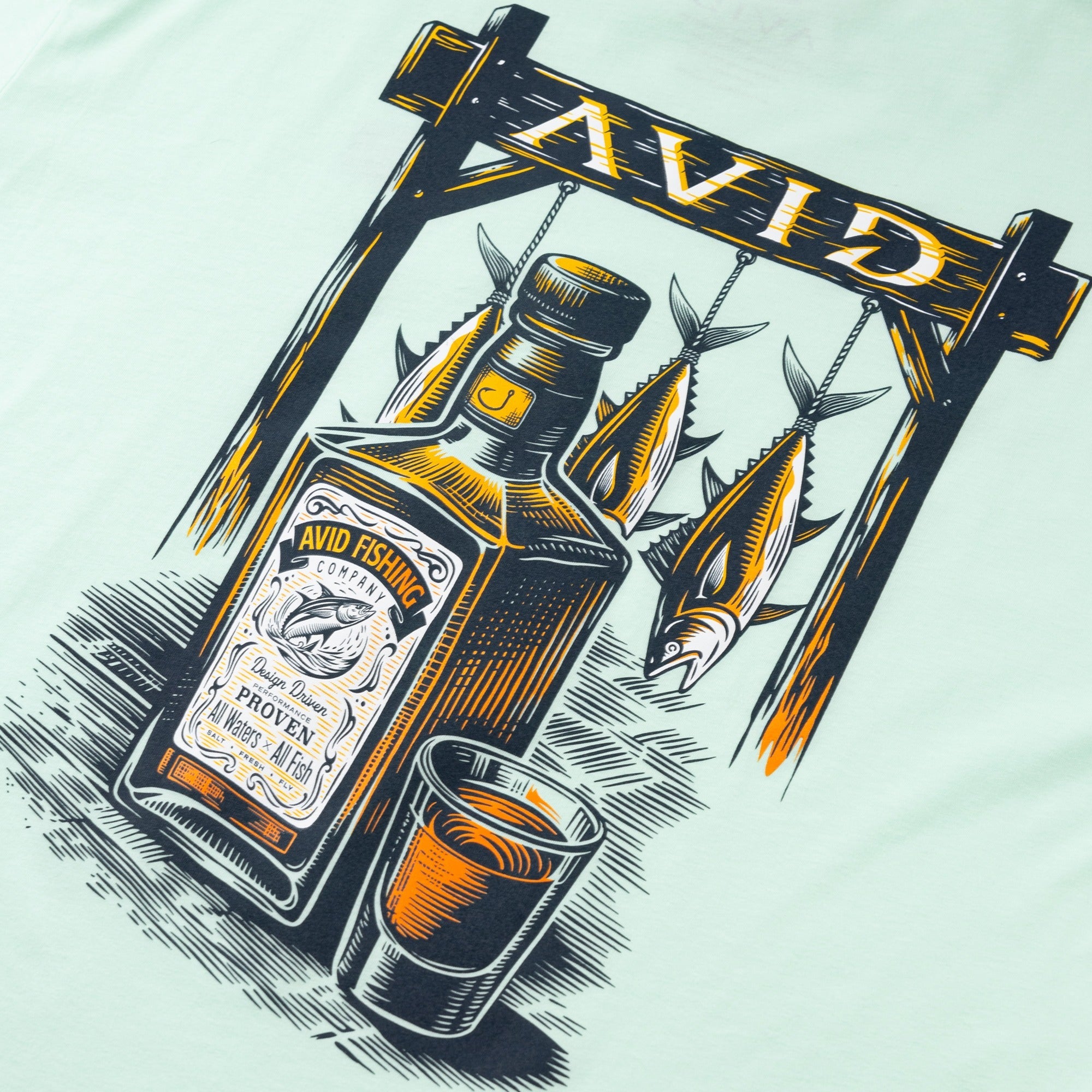 Whiskey Tuna T-Shirt
